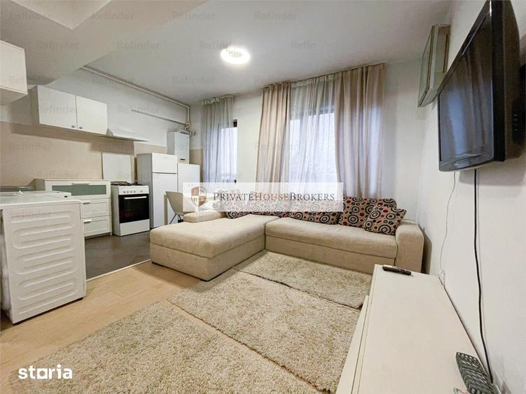 Apartament cu 2 camere semidecomandat, mobilat în Străulești