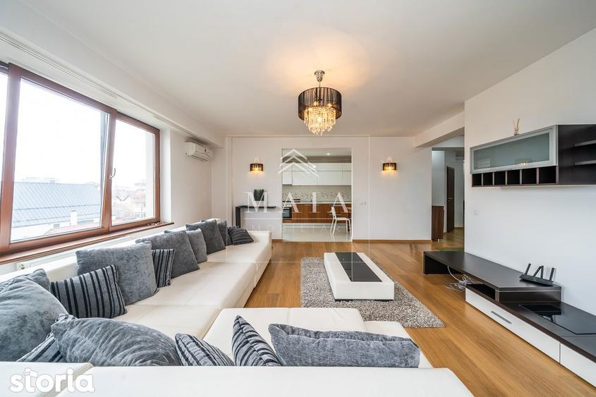 Apartament cu 3 camere, mobilat în Calea Dumbrăvii