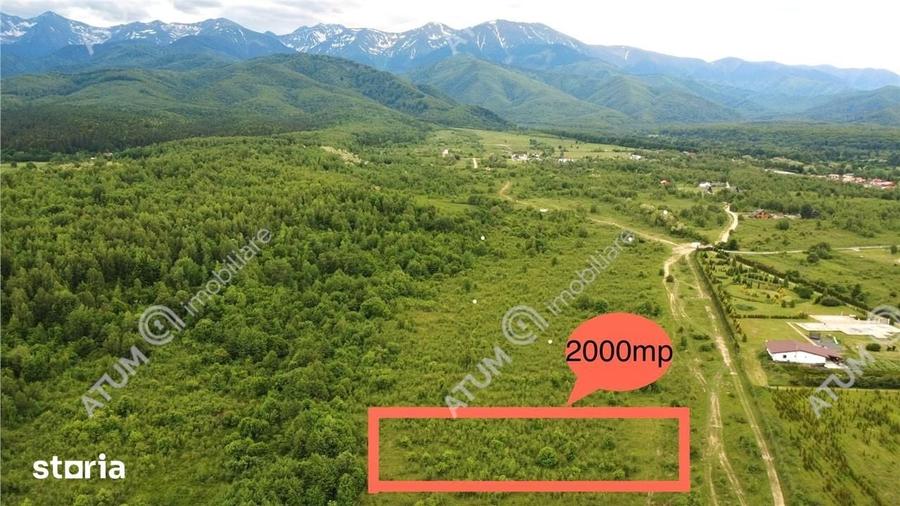 Teren de 2000 mp, în Porumbacu de Jos