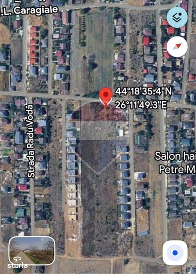 Teren de 6824 mp, în Berceni