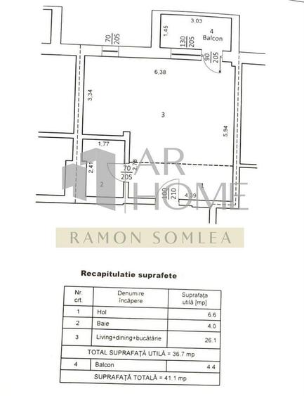 Garsonieră în Nord