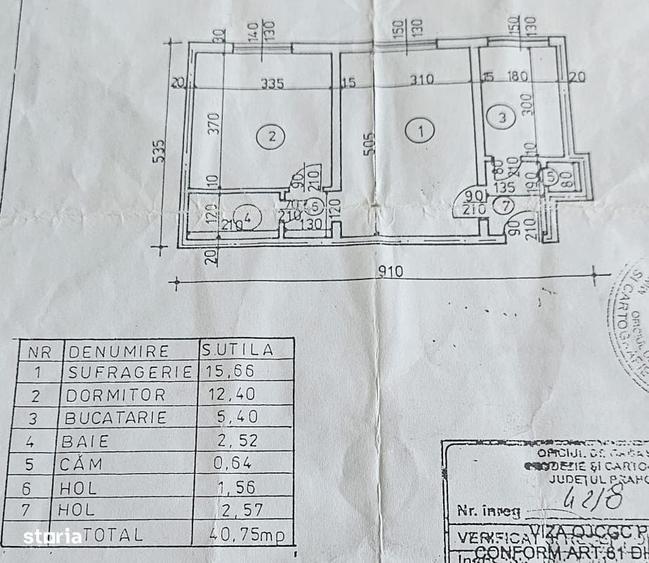 Apartament cu 2 camere semidecomandat în Ultracentral