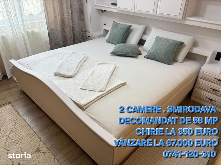 Apartament cu 2 camere decomandat în Central