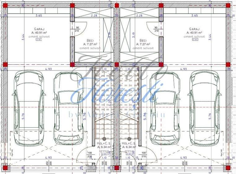 Duplex cu 4 camere in Chinteni zona centrala - 1