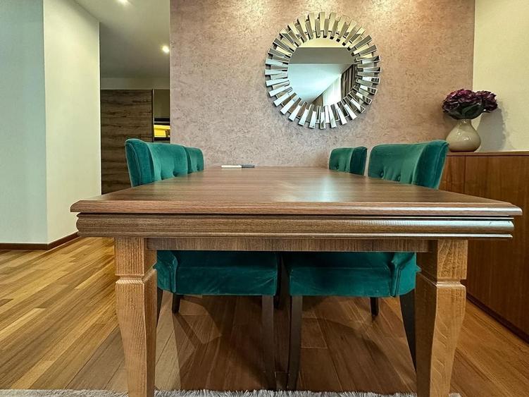 Apartament cu 3 camere decomandat, mobilat în Herăstrău