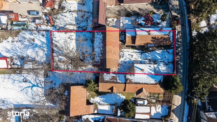 Casă cu 2 camere cu Teren 778 Mp în Tărlungeni