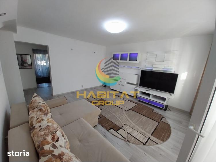 Apartament cu 2 camere semidecomandat, mobilat în Rahova
