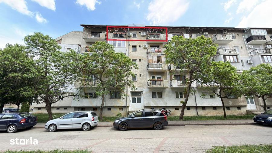 Apartament cu 2 camere decomandat, mobilat în Central