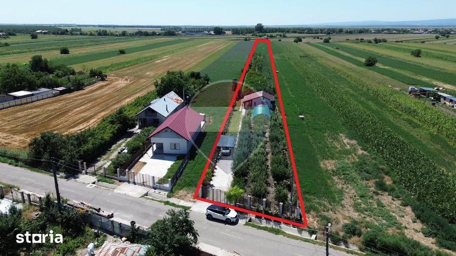 Casă cu 2 camere cu Teren 6943 Mp în Gologanu