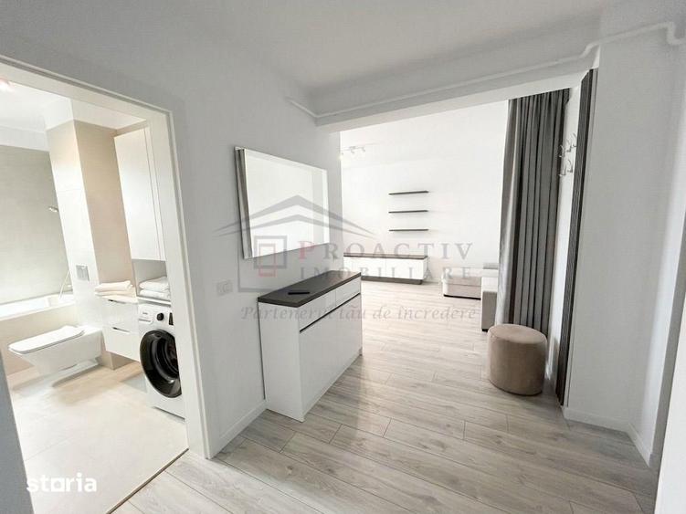 Apartament cu 2 camere semidecomandat, mobilat în Obcini