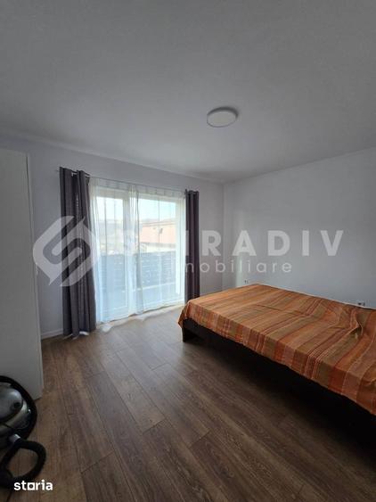Apartament cu 2 camere semidecomandat în Baciu