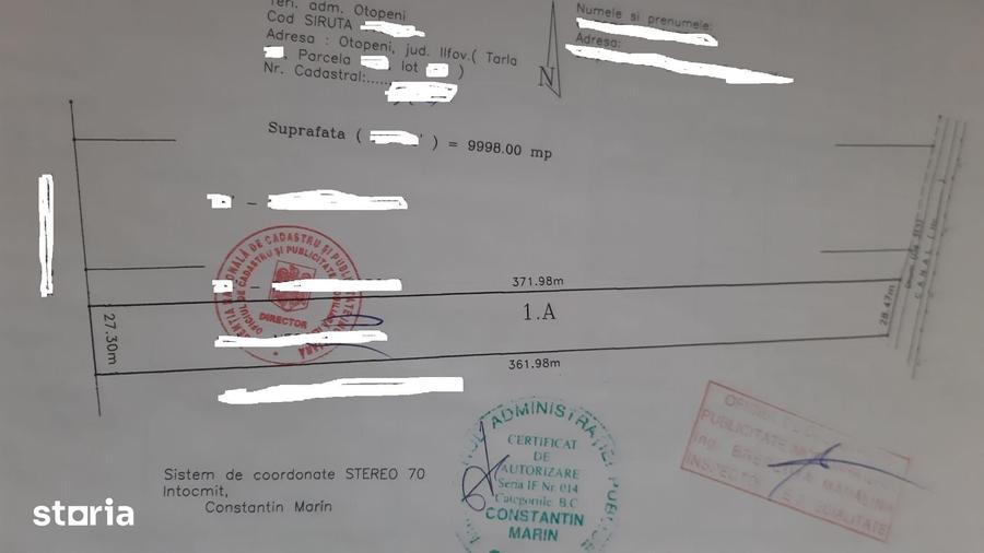 TEREN DE VANZARE OTOPENI, ZONA INDUSTRIALA, LANGA PHILIP MORRIS - 1