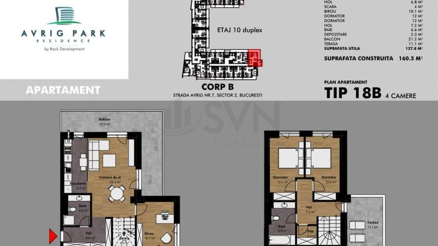 Apartament cu 4 camere semidecomandat în Bucur Obor