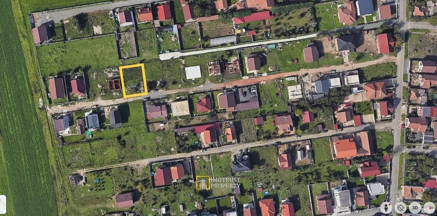 Teren Construcții intravilan de 500 mp, în Bujac