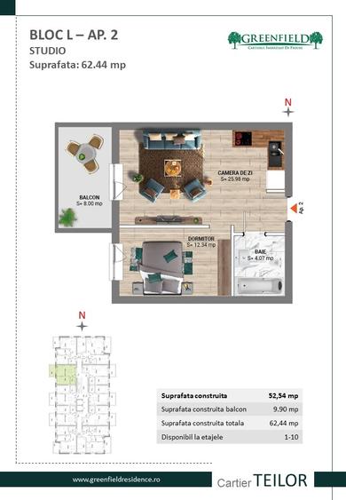 Studioul Urban Perfect: Ocazia Ideală în Zona Pădurii Băneasa - 1