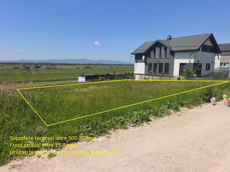 Teren Construcții intravilan de 500 mp, în Bod