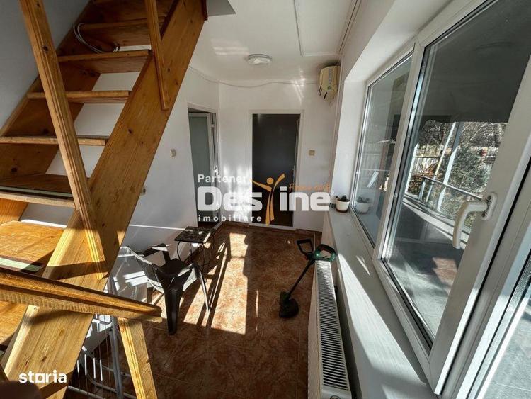 Casa de inchiriat Copou 5CD 100MP parter+mansarda+terasa si gradina - 10
