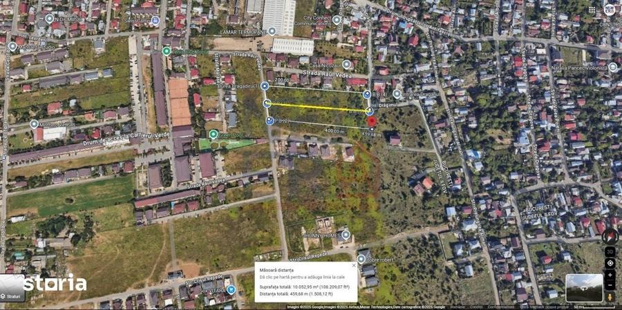 Teren de 10000 mp, în Bragadiru