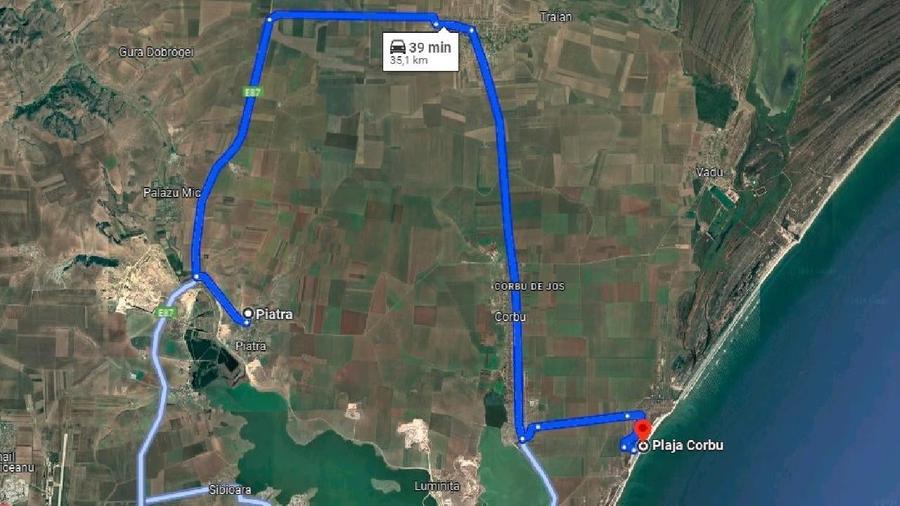Teren Construcții intravilan de 1200 mp, în Mihail Kogălniceanu