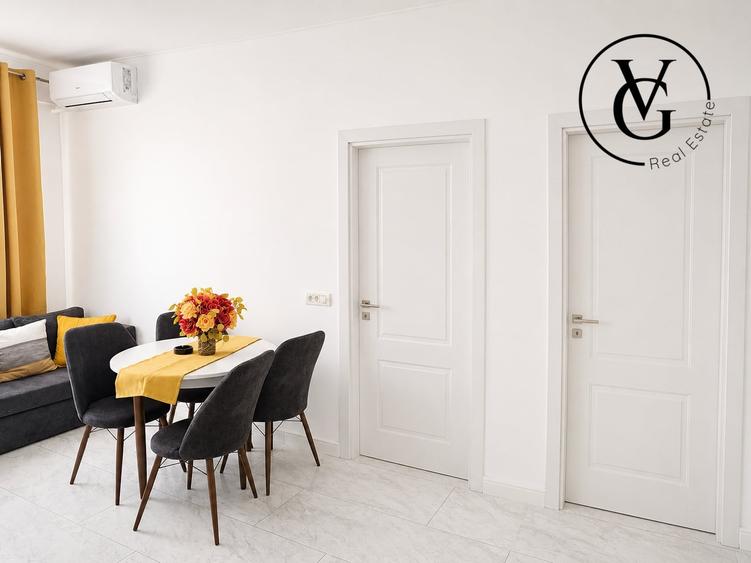 Apartament cu 2 camere semidecomandat, mobilat în Mamaia-Sat
