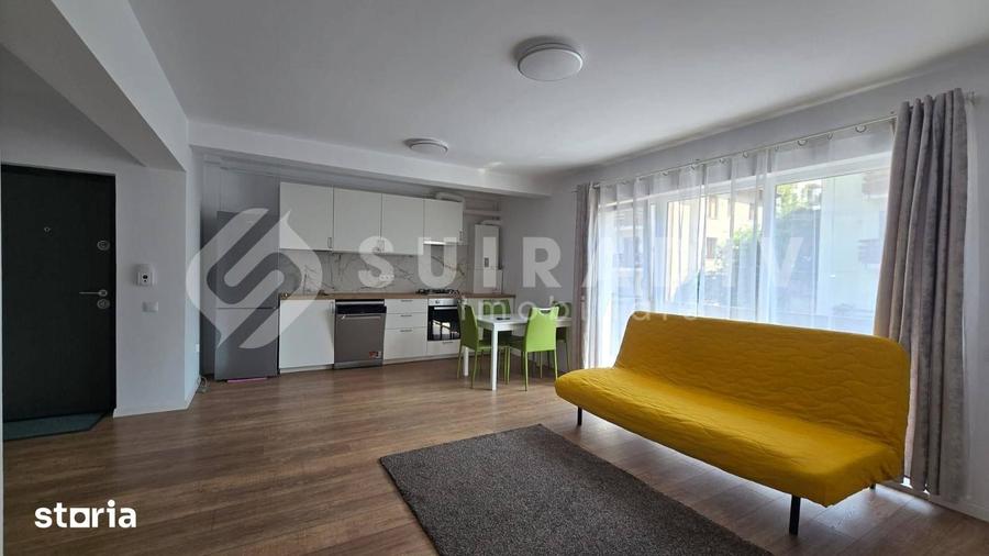 Apartament cu 2 camere semidecomandat în Baciu
