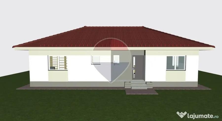 Casă cu 4 camere cu Teren 365 Mp în Hălchiu