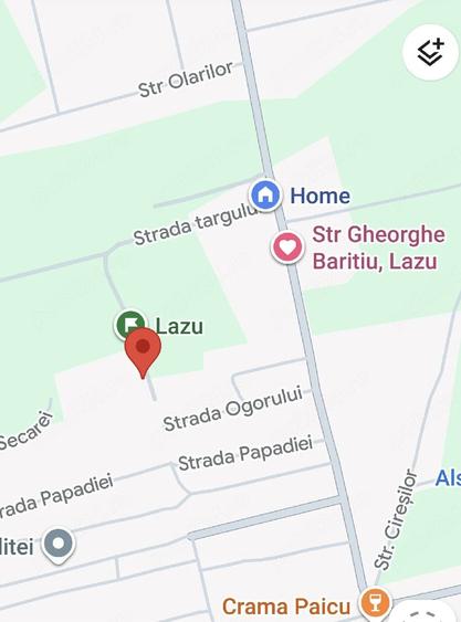 Teren de 3000 mp, în Lazu