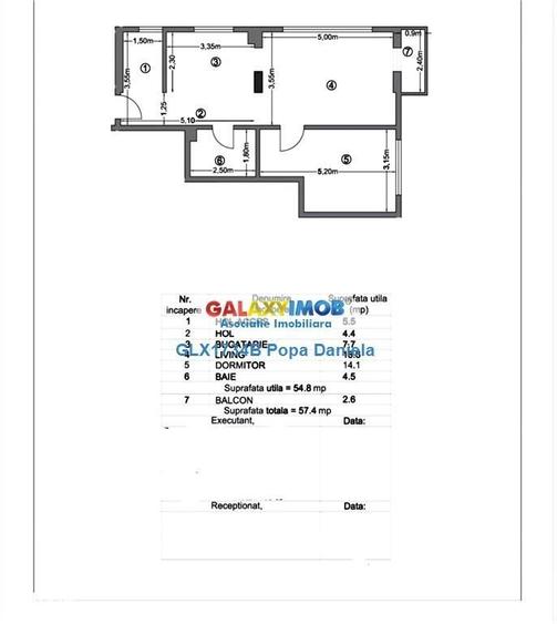 Apartament cu 2 camere în Mihai Bravu