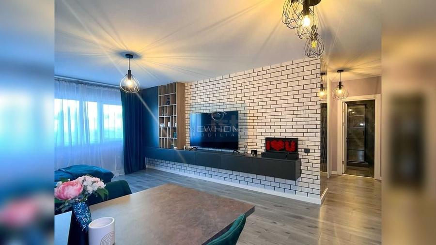 Apartament cu 2 camere semidecomandat, mobilat în Sopor