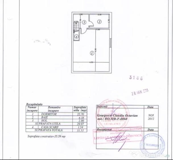Duplex 2 camere, spa?ios, mobilat ?i utilat, gata de mutare, loc de parcare - 17