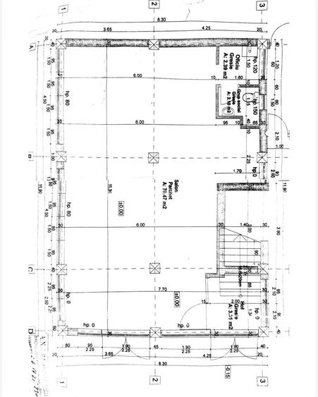 Spațiu comercial, de 75 mp, în Calea Dumbrăvii
