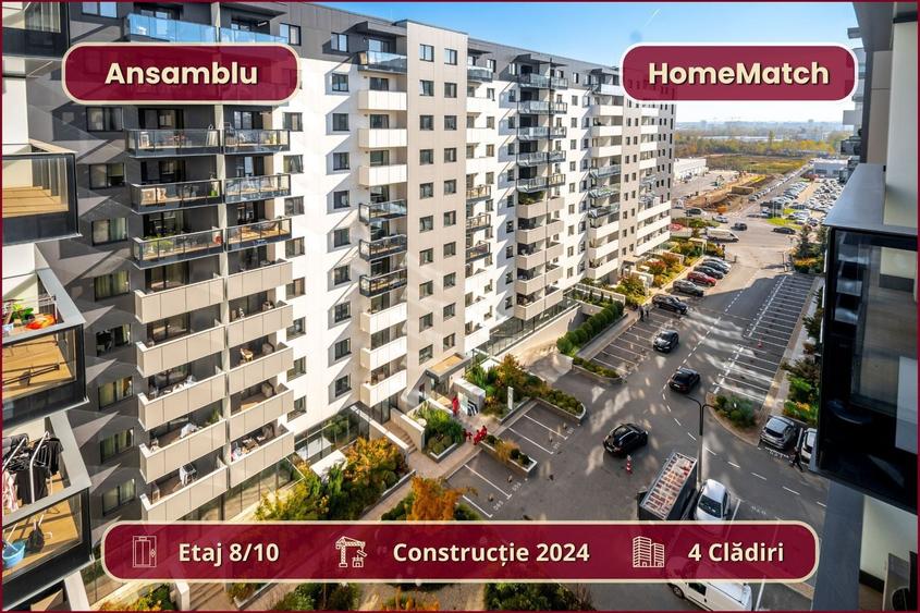 Apartament cu 3 camere decomandat, mobilat în Pipera