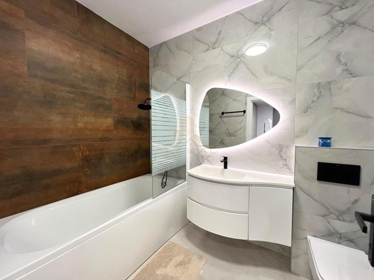 Apartament cu 2 camere semidecomandat, mobilat în Iris