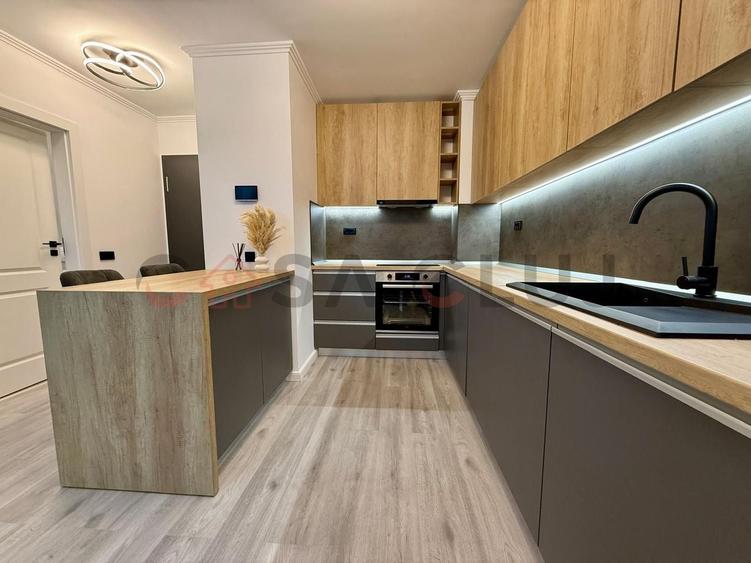 Apartament cu 2 camere semidecomandat, mobilat în Iris