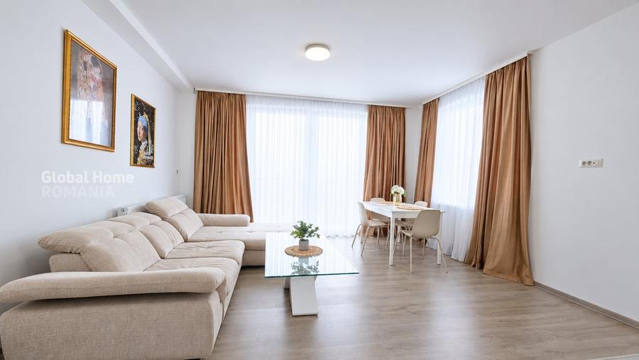 Apartament cu 3 camere decomandat, mobilat în Central