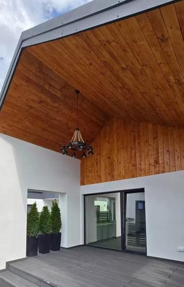 Casă individuală cu 3 camere cu Canalizare în Tărlungeni