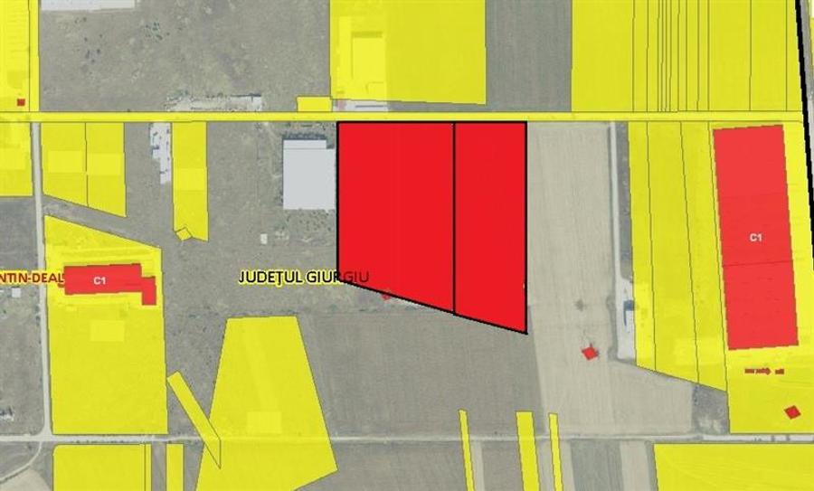 Teren intravilan de 72500 mp, în Bolintin-Deal