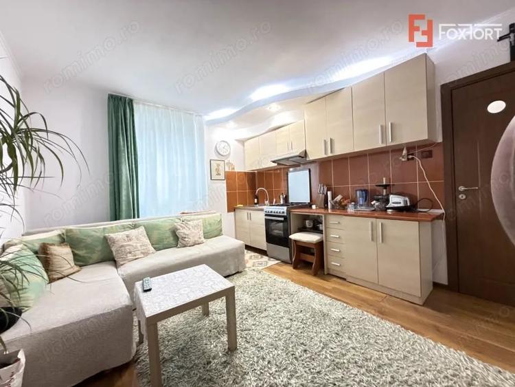 Apartament cu 2 camere semidecomandat, mobilat în Ronaț