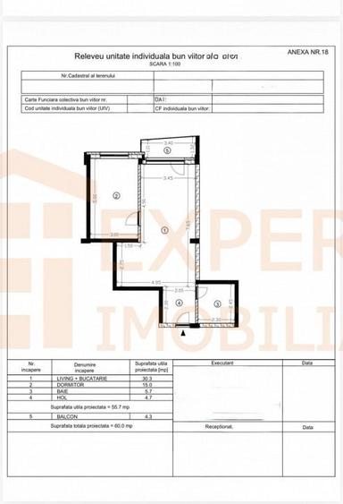 Apartament cu 2 camere în Tomis Plus