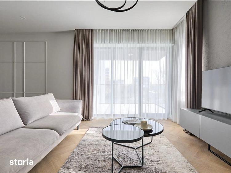 Apartament cu 4 camere, mobilat în Pipera
