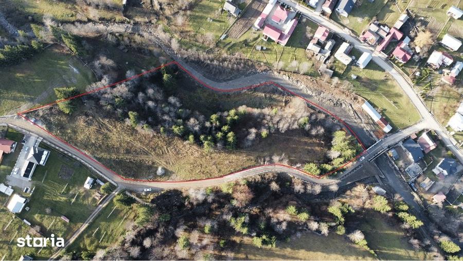 Vindem teren 7340 mp Vatra Moldovitei - Bucovina si parcelam in doua - 5