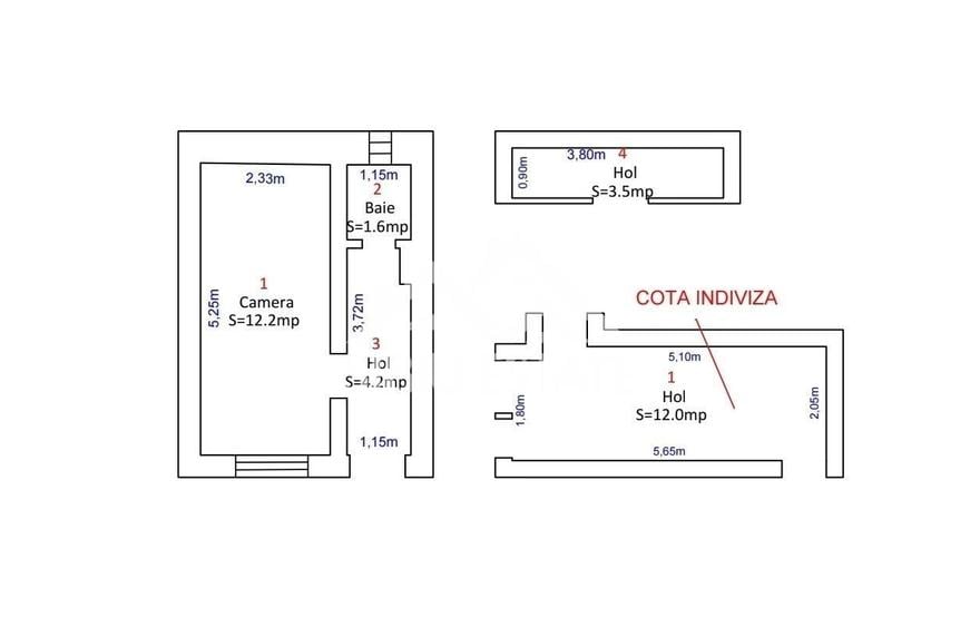 Garsonieră semidecomandată, mobilată în Central