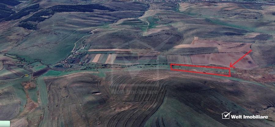 Teren agricol extravilan de 21500 mp, în Valea Agrișului