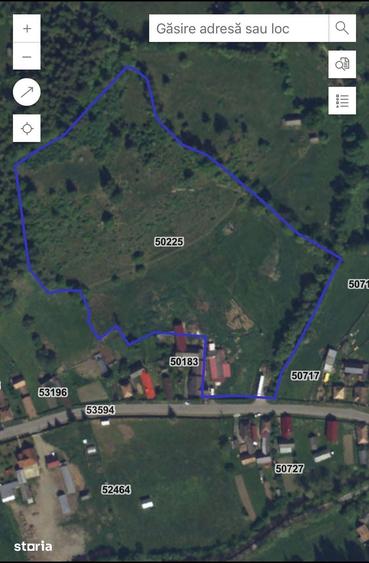 Teren de 33324 mp, în Tulgheș