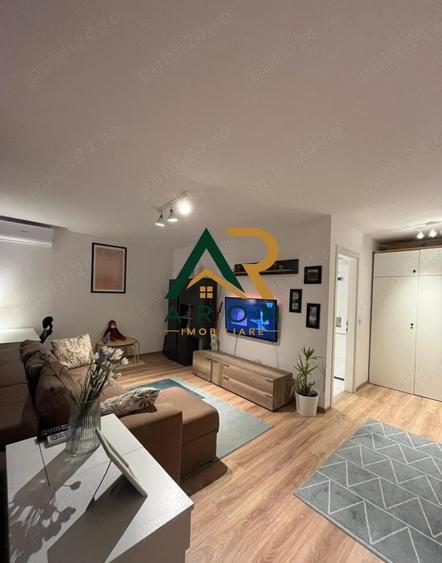 Apartament cu 2 camere semidecomandat, mobilat în Theodor Pallady
