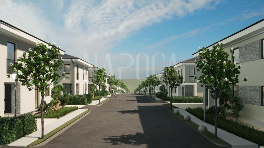 Casă individuală cu 4 camere cu Canalizare în Apahida