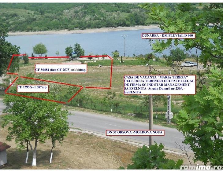 Teren de 3800 mp, în Eșelnița