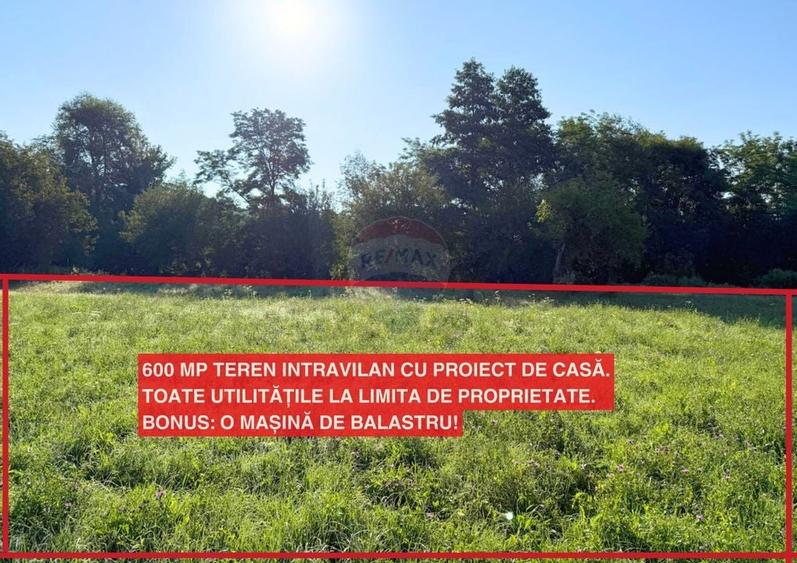 Teren Construcții intravilan de 600 mp, în Ocoliș