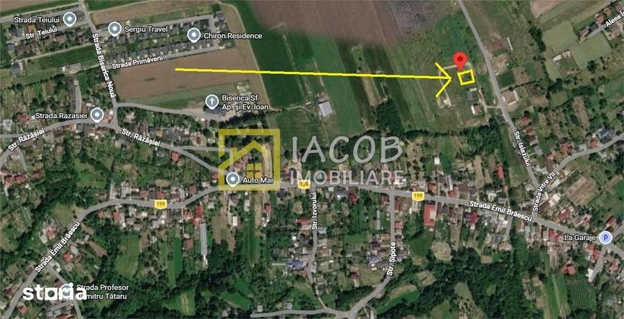 Teren de 550 mp, în Măgura