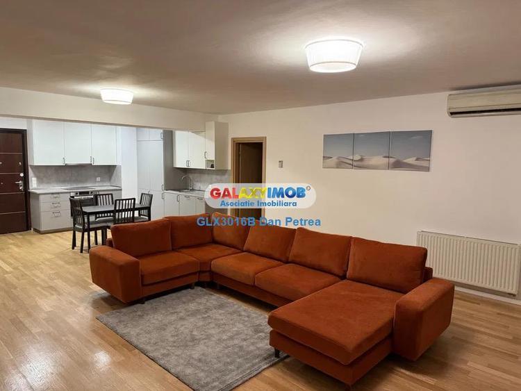 Apartament cu 2 camere semidecomandat, mobilat în Pipera